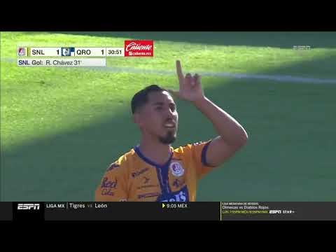 Gol de Ricardo Chávez | San Luis 1-1 Querétaro | Liga BBVA MX - Apertura 2023 - Jornada 3