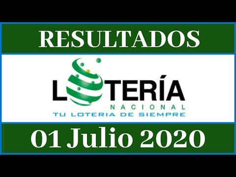 Resultados de la Loteria Nacional Noche  de hoy 01 de Julio del 2020