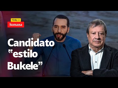 Mario Hernández y el candidato “ESTILO BUKELE” que plantea para elecciones 2026 | SEMANA