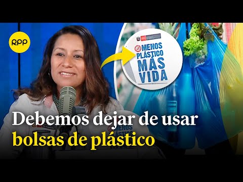 'Menos plástico, más vida': La importancia de dejar de usar las bolsas de plástico