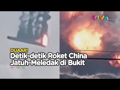 VIDEO Roket Tianlong 3 China Jatuh dan Hancur Terbakar