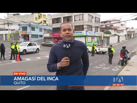Un local comercial fue blanco de la delincuencia en Amagasí del Inca, norte de Quito