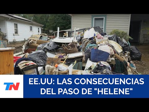 ESTADOS UNIDOS: El huracán Helene dejó más de 210 muertos en EEUU, según las autoridades