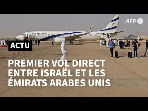 Premier vol commercial direct entre Israël et les Emirats arabes unis | AFP