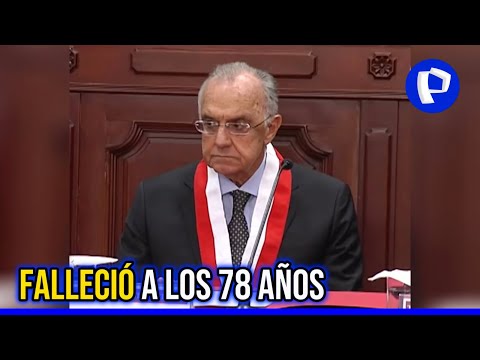 Augusto Ferrero, expresidente del Tribunal Constitucional murió a los 78 años