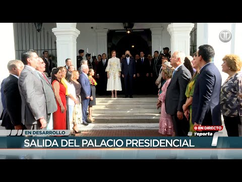 Presidente de Panamá Laurentino Cortizo sale del Palacio de Las Garzas y concluye su gestión
