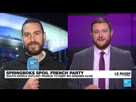 Rugby World Cup: Sublime Springboks break French hearts • FRANCE 24 English