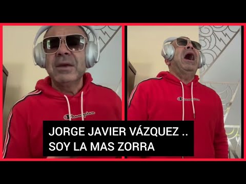 ?JORGE JAVIER VÁZQUEZ REVOLUCIONA LAS REDES SOCIALES CANTANDO ZORRRA