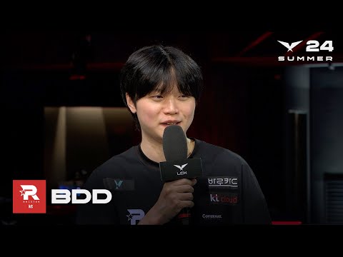 Bdd 인터뷰 | KT vs. HLE | 07.31 | 2024 LCK 서머 스플릿