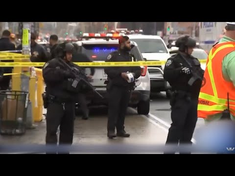 Un tiroteo en una estación del metro de Nueva York dejó al menos 16 personas heridas