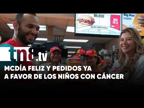 McDía Feliz: Pedidos Ya se suma a campaña a favor de los niños con cáncer - Nicaragua