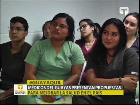 Médicos del Guayas presentan propuestas para mejora la salud en el país