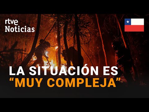 CHILE: Al menos 24 MUERTOS en la OLA DE INCENDIOS que ASOLA el CENTRO y SUR del país | RTVE Noticias