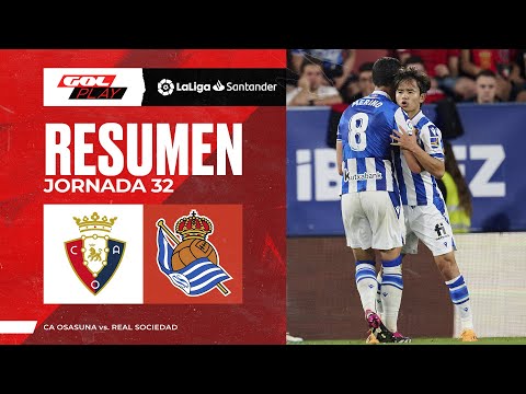 RESUMEN CA OSASUNA 0-2 REAL SOCIEDAD