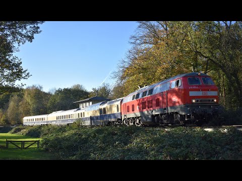 MZE 218 451 mit Sonderzug auf der Angertalbahn || 26/10/24 || Special train on the Angertal