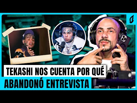 TEKASHI SE DESAHOGA CON FOGARATE Y EXPLICA POR QUÉ ABANDONÓ LA ENTREVISTA DE UNIVISIÓN