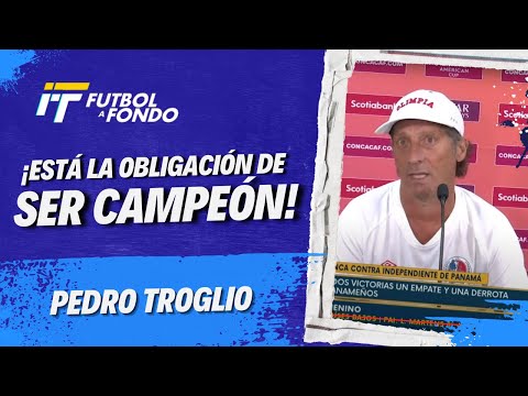 Pedro Troglio compara al Olimpia con los grandes de Costa Rica por su obligación en estos torneos