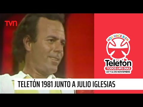 Teletón 1981: el día que Julio Iglesias recordó su grave accidente