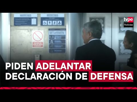 Presidenta Dina Boluarte: abogado llega a la Fiscalía para solicitar adelanto de declaraciones