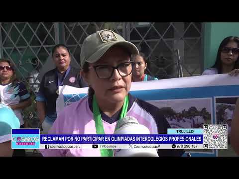 Trujillo: Reclaman por no participar en olimpiadas intercolegios profesionales