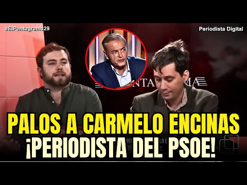 Fórmula para PONER HISTÉRICO A CARMELO ENCINAS, tétrico portavoz del PSOE en tertulias