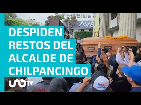 Con gritos de justicia dan el último adiós al alcalde de Chilpancingo