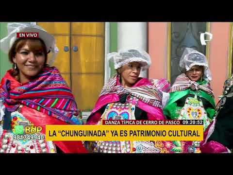 Danza típica de Cerro de Pasco: La “Chunguinada” llega a la Esquina de la Televisión