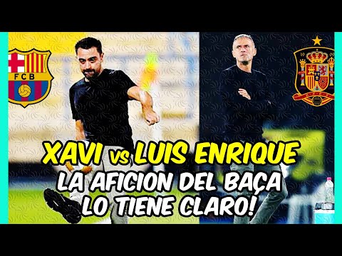 EL SOCIO del BARÇA añora a LUIS ENRIQUE mientras XAVI HERNÁNDEZ genera DUDAS!