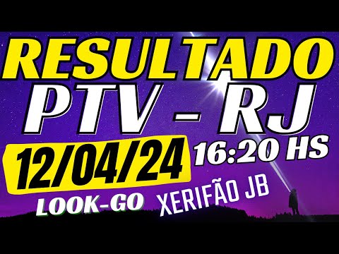 Resultado do jogo do bicho ao vivo - PTV - Look - 16:20 12-04-24