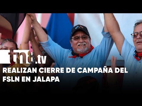 Frente Sandinista en Madriz celebró cierre de campañas junto a su pueblo - Nicaragua