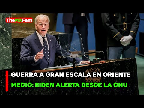 NOTICIAS | ORIENTE MEDIO AL BORDE DE UNA GUERRA MASIVA: BIDEN EMITE ADVERTENCIA | TheMXFam