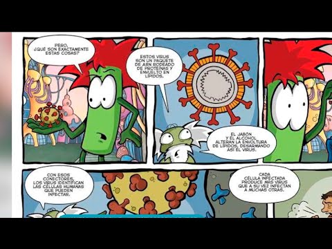 Comicbacterias: una forma de aprender sobre microbiología