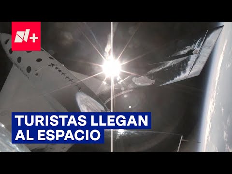 Virgin Galactic lanza primer viaje con turistas al espacio - N+