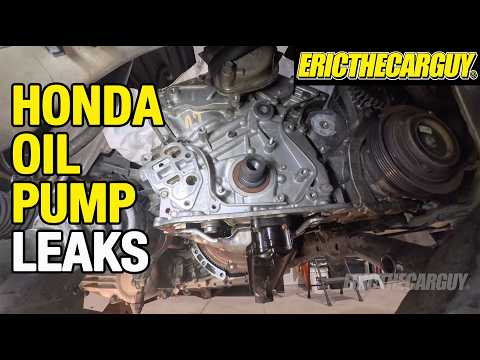 Fixing Honda Oil Pump Leaks