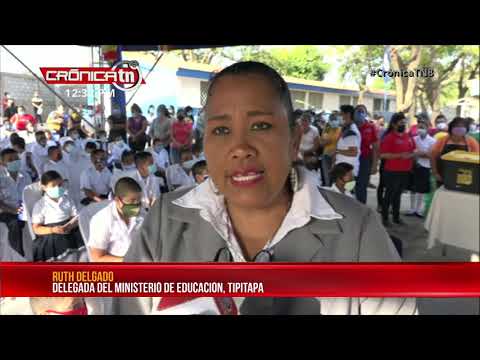 Más de 38 mil estudiantes dan inicio al año escolar en Tipitapa - Nicaragua