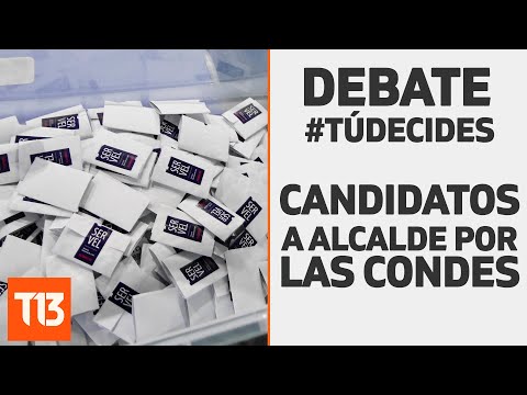 Candidatos a alcalde de Las Condes: Debate #TúDecides 2021