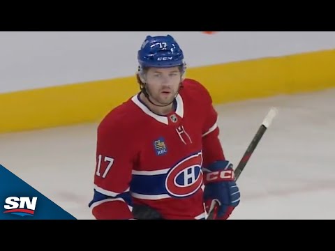 Canadiens Hutson Gets 60th Point As Anderson Tips Home Guhle Wrister