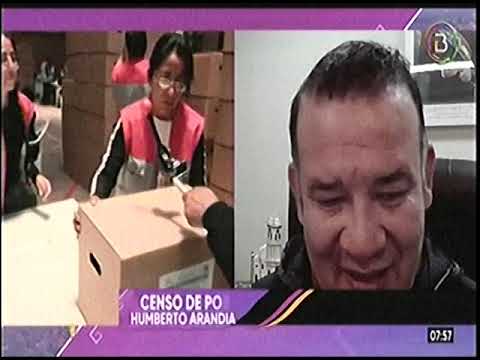 19032024 HUMBERTO ARANDIA A CUATRO DÍAS DEL CENSO DE POBLACIÓN Y VIVIENDA BOLIVIA TV
