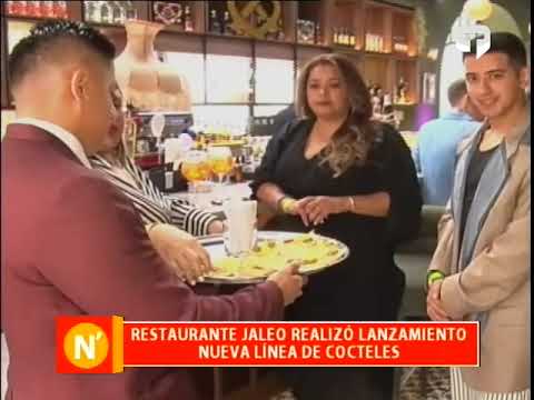 Restaurante Jaleo realizó lanzamiento nueva línea de cocteles