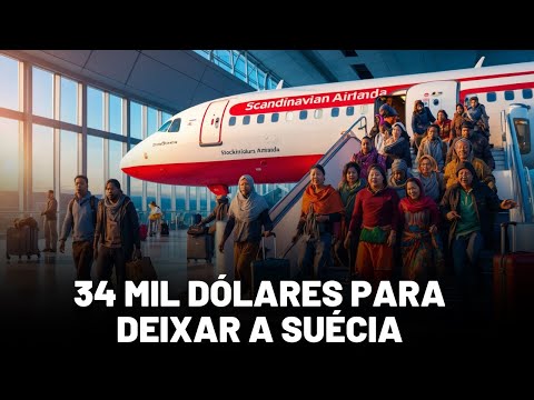 Suécia pagará até 34 mil dólares a imigrantes que queiram voltar aos seus países