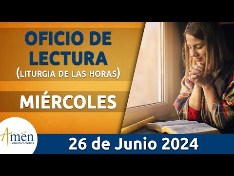 Oficio de Lectura de hoy Miércoles 26 Junio 2024 l Padre Carlos Yepes l Católica l Dios