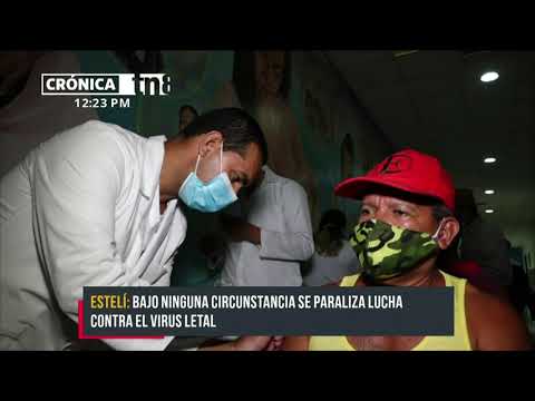 Más de 5 mil adultos mayores fueron vacunados contra el COVID-19 en Estelí - Nicaragua
