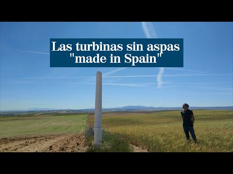 Así son las turbinas sin aspas 'made in Spain' y el futuro de la energía eólica