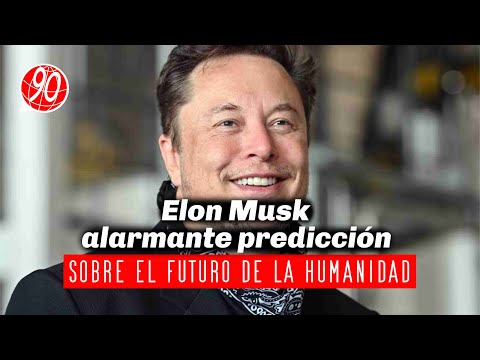 Elon Musk hizo una alarmante predicción sobre el futuro de la humanidad