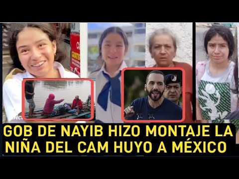 Escandalo! Se los dije era un montaje! Gob de Nayib dio persecucion y ella huyo a mexico !