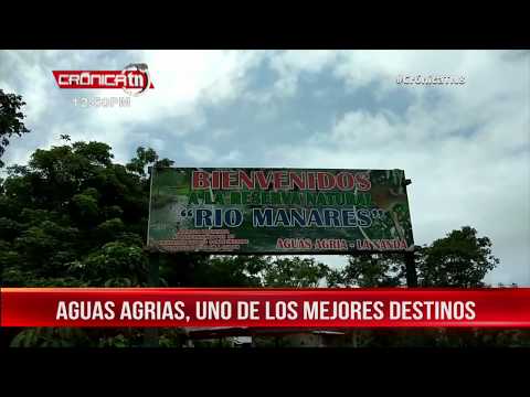 Río Manares y sus aguas cristalinas, excelente atractivo turístico en Nandaime - Nicaragua