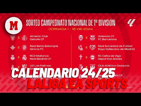 Sorteo del calendario de LaLiga: Mbappé debutará en Mallorca y Valencia-Barça para empezar I MARCA