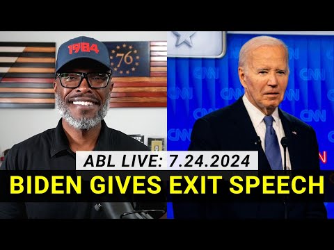 ABL LIVE: Joe Biden Addresses The Nation After Dropping Out Of The 2024 Presidential Race!