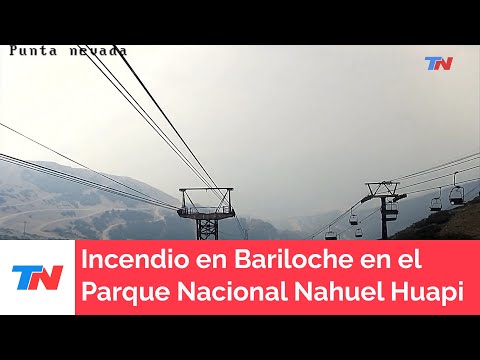 Bariloche: Segundo día de incendios en el Parque Nacional Nahuel Huapi por un fogón mal apagado