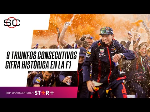 ¡TRIUNFO HISTÓRICO DE MAX #VERSTAPPEN! 9 victorias consecutivas para el piloto de Red Bull #F1